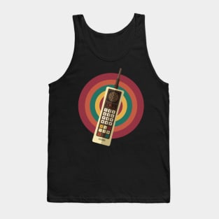 Retro Cellular Phone Tank Top